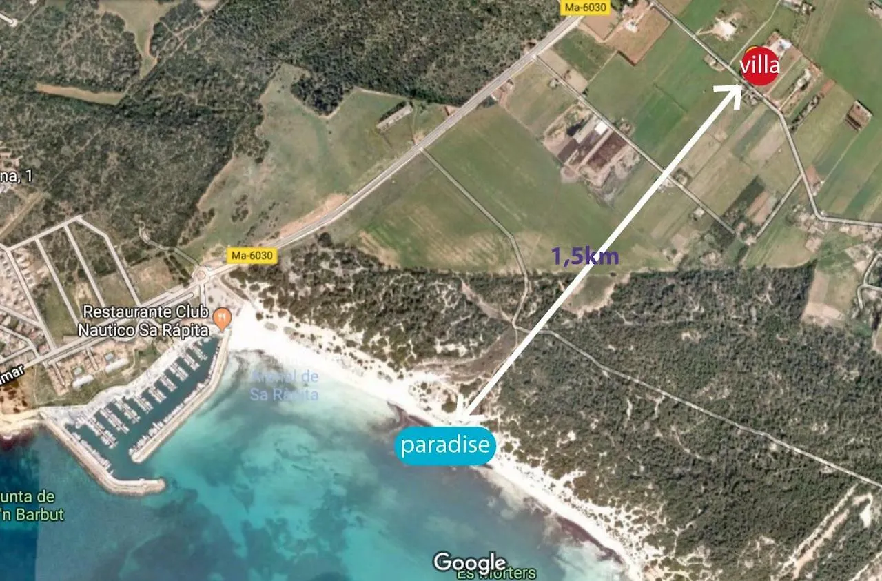 Casa Es Trenc - Can Tabaquer Villa Campos   Campos (Mallorca)